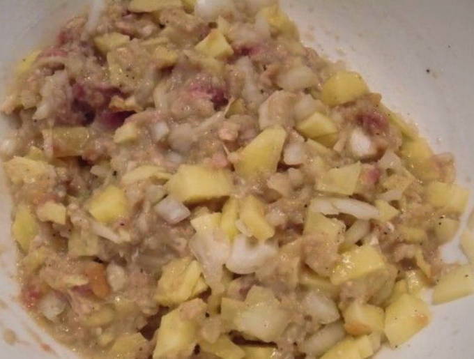 Татарские пирожки с мясом и картошкой