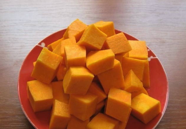 Тушеная тыква с овощами Тушеная тыква с овощами
