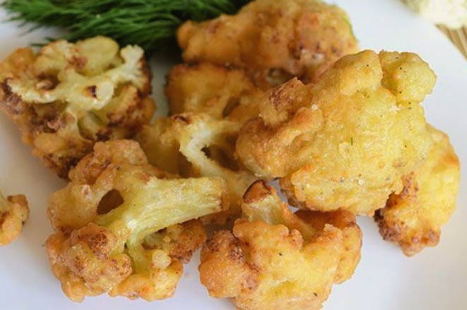 Кляр для цветной капусты с яйцом