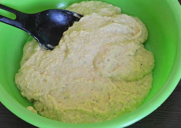 Кляр для цветной капусты с яйцом