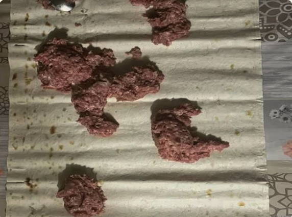 Пирог из лаваша с фаршем