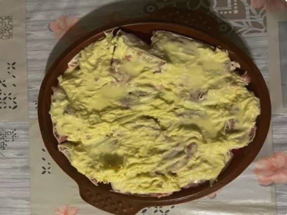 Пирог из лаваша с фаршем