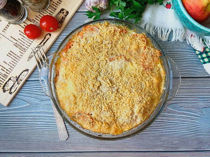Яичная запеканка в духовке