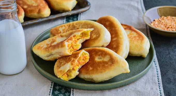 Пирожки с горохом Пирожки с горохом