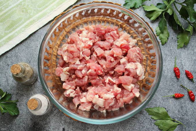 Мясо по-албански из свинины Мясо по-албански из свинины