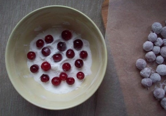 Клюква в сахарной пудре в домашних условиях