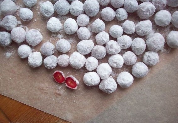 Клюква в сахарной пудре в домашних условиях