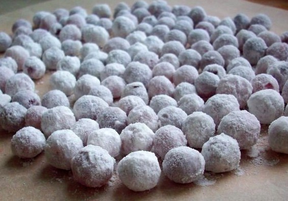 Клюква в сахарной пудре в домашних условиях