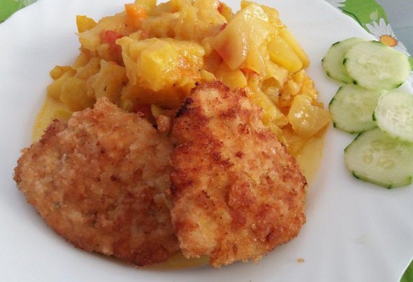 Куриные медальоны Куриные медальоны