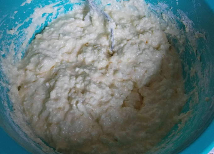 Творожно-сырная лепешка на сковороде