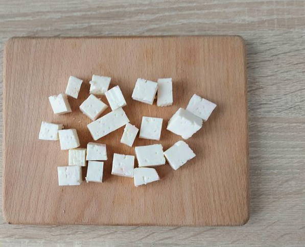 Салат из свеклы с брынзой