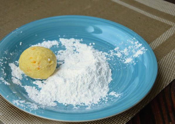 Апельсиновое печенье