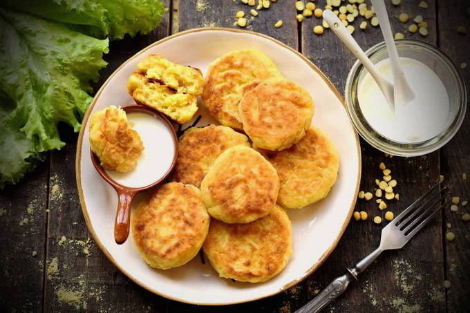 Гороховые котлеты Гороховые котлеты