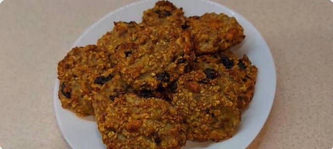 ПП овсяное печенье из овсяных хлопьев