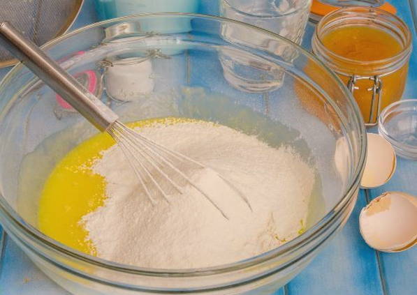 Печенье с песочной крошкой и вареньем