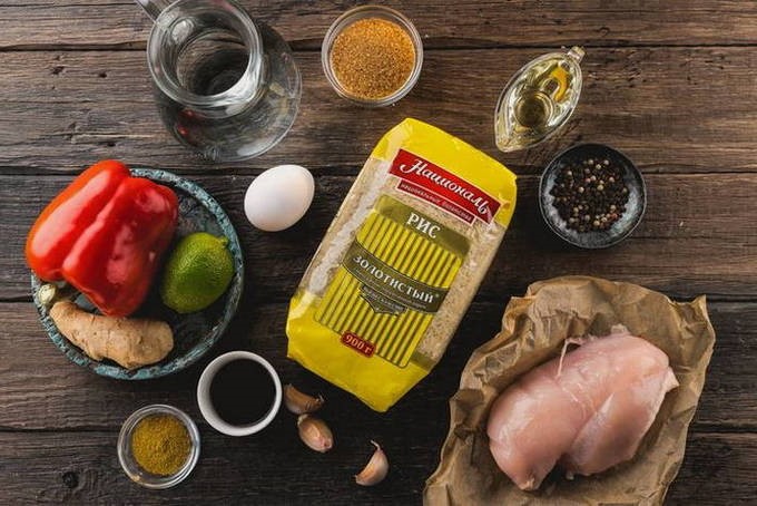 Жареный рис по-тайски Жареный рис по-тайски
