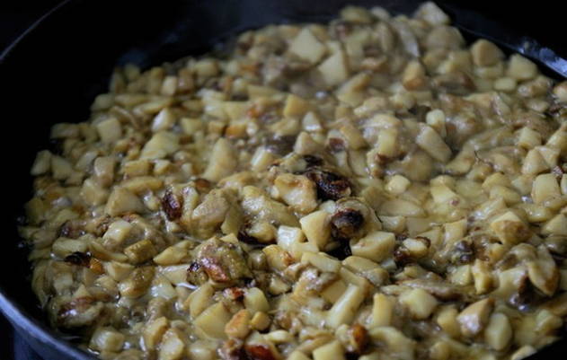 Жареные пирожки с грибами Жареные пирожки с грибами