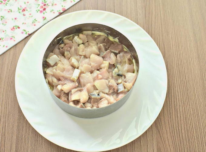 Скумбрия под шубой