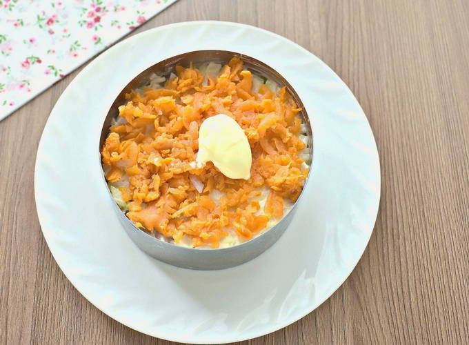 Скумбрия под шубой