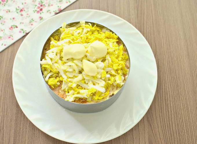 Скумбрия под шубой