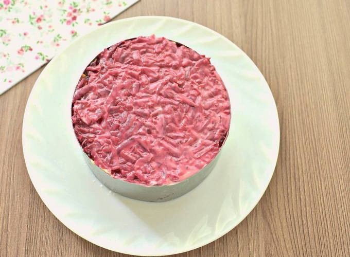 Скумбрия под шубой