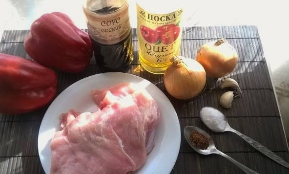 Свинина по-азиатски Свинина по-азиатски