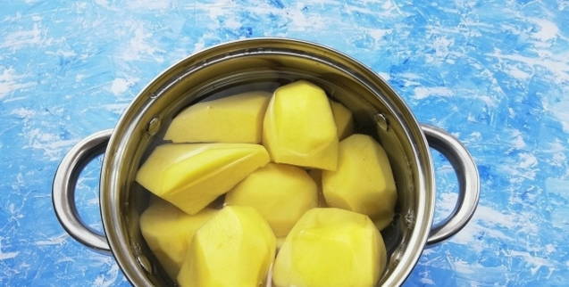 Пюре с яйцом и молоком Пюре с яйцом и молоком