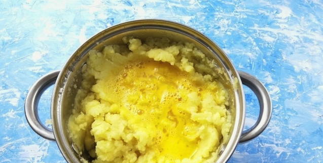 Пюре с яйцом и молоком Пюре с яйцом и молоком