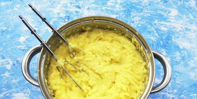 Пюре с яйцом и молоком Пюре с яйцом и молоком