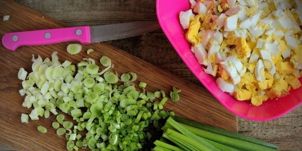 Начинка для пирожков с луком и яйцом