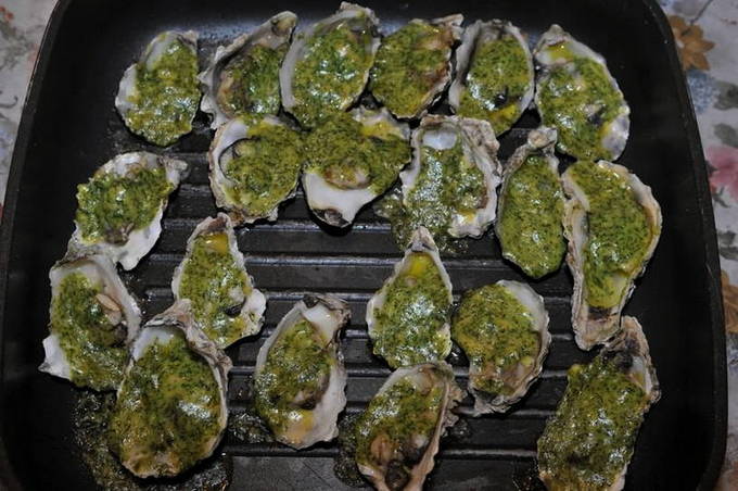 Запеченные устрицы