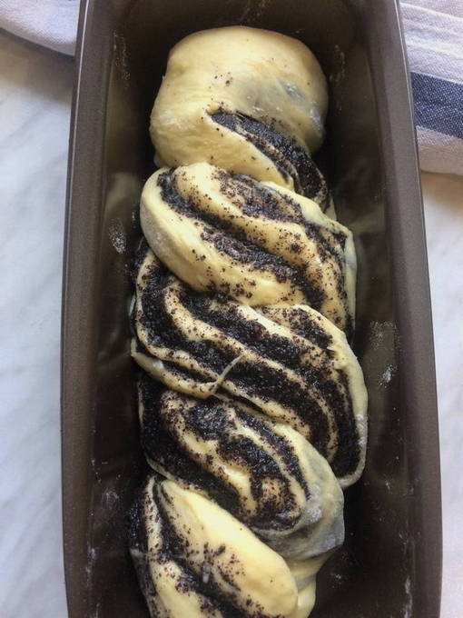 Плетенка с маком Плетенка с маком