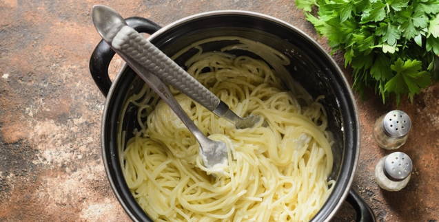 Макароны с творожным сыром Макароны с творожным сыром