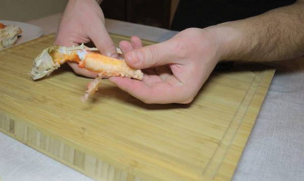 Салат с камчатским крабом Салат с камчатским крабом