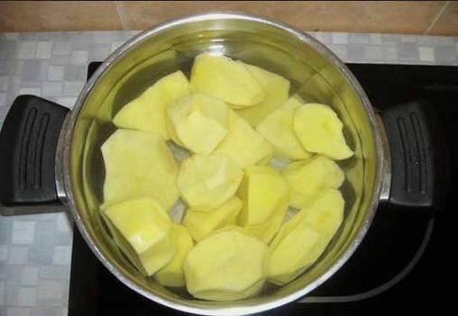 Картофельное пюре с яйцом и молоком Картофельное пюре с яйцом и молоком