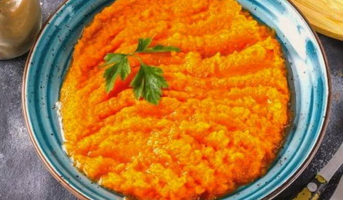 Пюре из тыквы на гарнир
