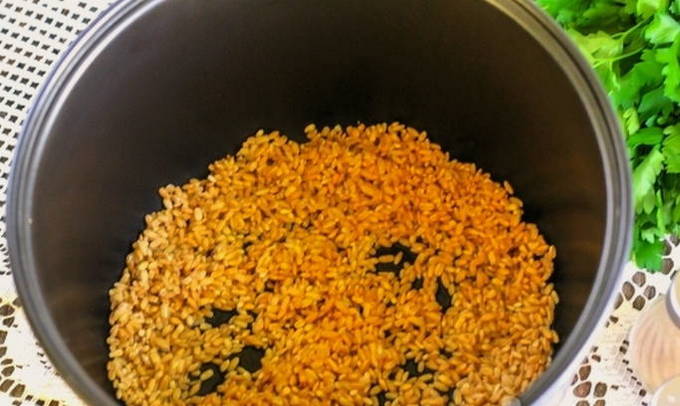 Перловая каша на воде в мультиварке