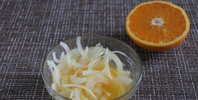 Салат с утиной грудкой