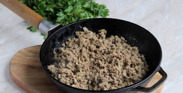 Макароны с печенью Макароны с печенью