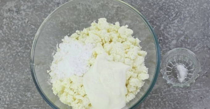 Торт «Домик» из печенья и творога Торт «Домик» из печенья и творога