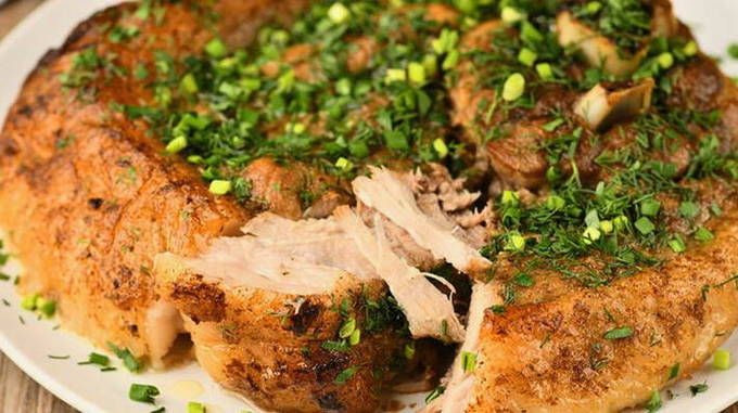 Мясо на кости в духовке Мясо на кости в духовке