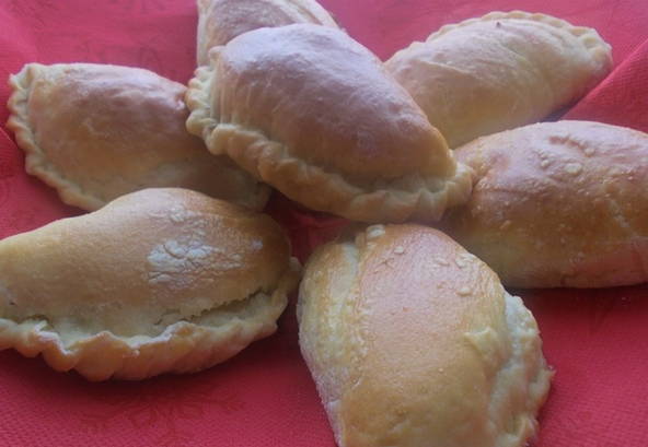 Пирожки с куриной печенью Пирожки с куриной печенью