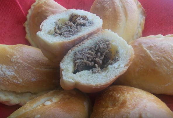 Пирожки с куриной печенью Пирожки с куриной печенью