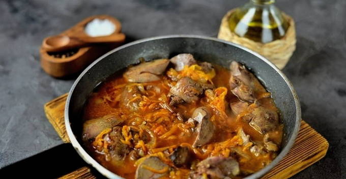 Подлива из куриной печени Подлива из куриной печени