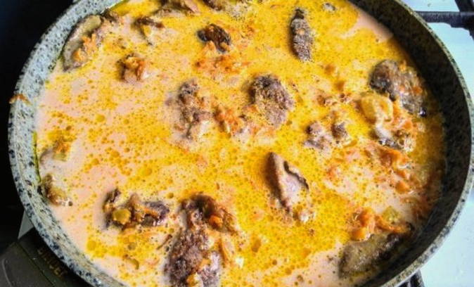 Подлива из куриной печени Подлива из куриной печени