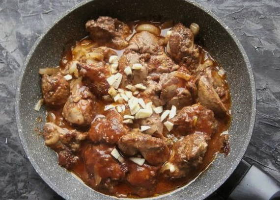 Подлива из куриной печени Подлива из куриной печени