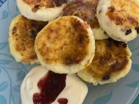 Сырники с рисовой мукой без яиц
