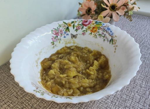 Сырники без яиц с бананом