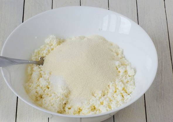 Сырники без яиц с манкой