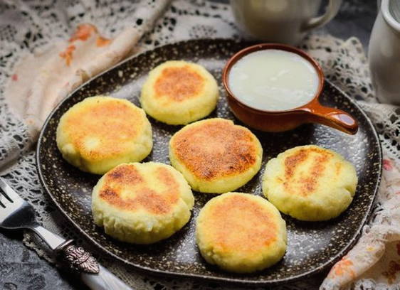 Сырники без яиц и муки